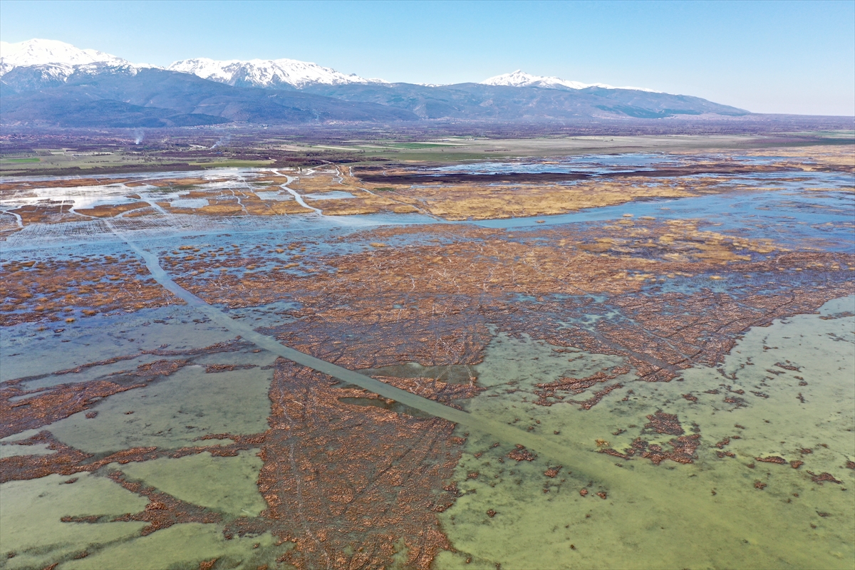 Nasreddin Hoca'nın kuruyan gölü son yağışlarla eski günlerine kavuşuyor