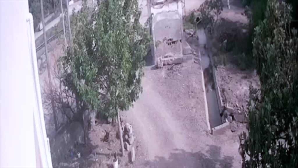 OSMANİYE - Anne ve kızının elektrik akımına kapılma anı kamerada