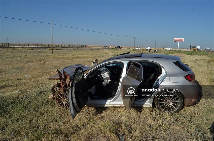 Otomobil koyun sürüsüne çarptı: 1 ölü, 2 yaralı