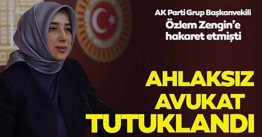 Özlem Zengin'e hakaret eden şüpheli Mert Yaşar tutuklandı