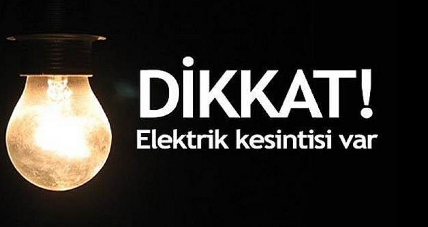 Pazar günü Seydişehirde elektrik kesintisi olacak.