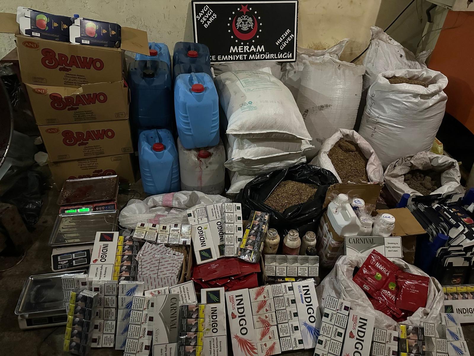 POLİS EKİPLERİNDEN KAÇAKÇILARA OPERASYON