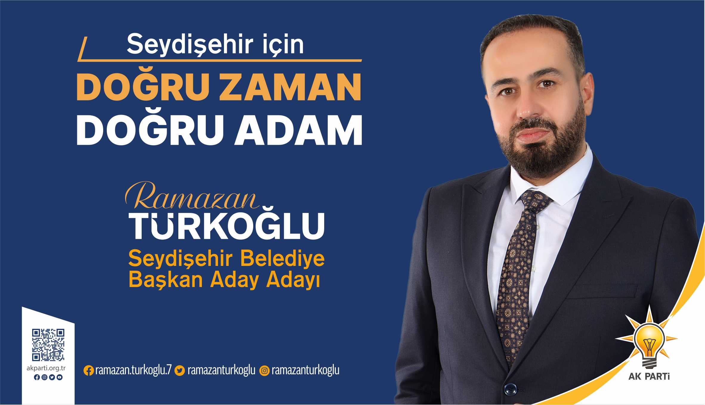 Ramazan Türkoğlu, Ak Parti’den aday adayı oldu