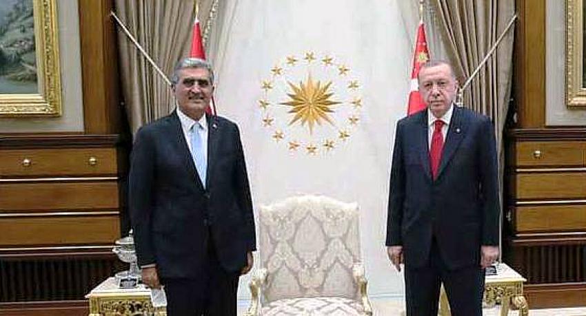 Recep Konuk Cumhurbaşkanı Recep Tayyip Erdoğan ile görüştü