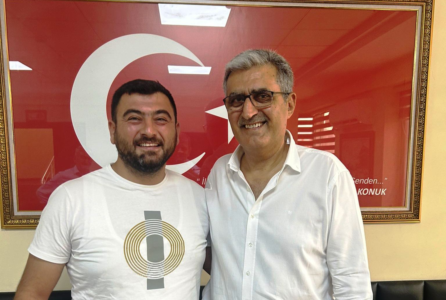 Recep Konuk ve Mustafa Yüksel'den Bölge Çiftçisi İçin Ortak Çalışma Planı;