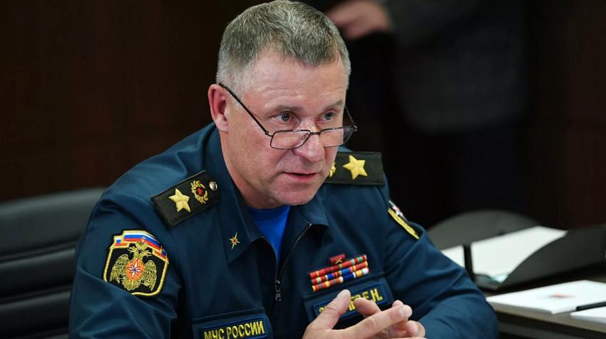 Rusya Acil Durumlar Bakanı tatbikat esnasında hayatını kaybetti!