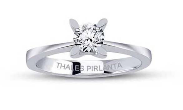 Sadakatin Simgesi Pırlanta Tektaş Yüzükler