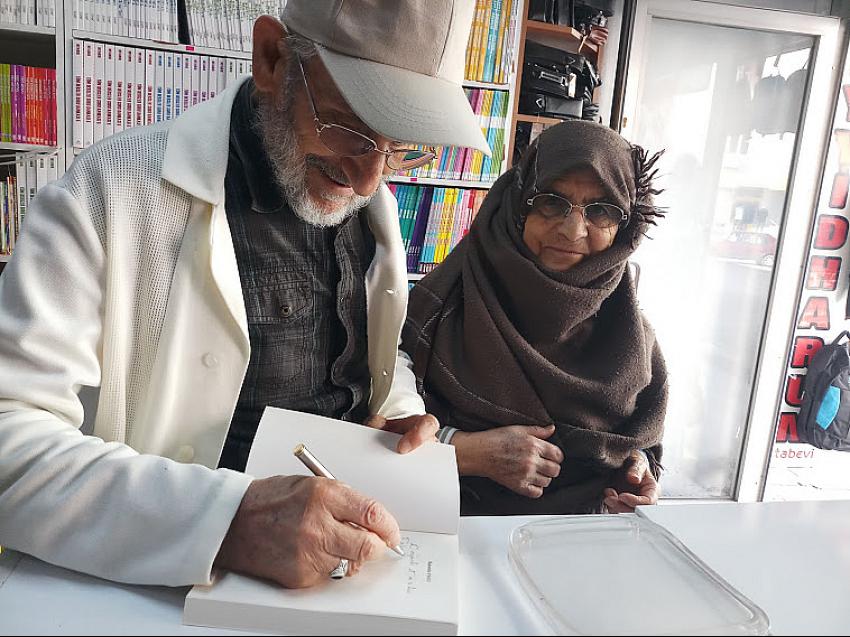 Şair Bahaddin Paslı 15’.ci kitabını çıkarıyor.