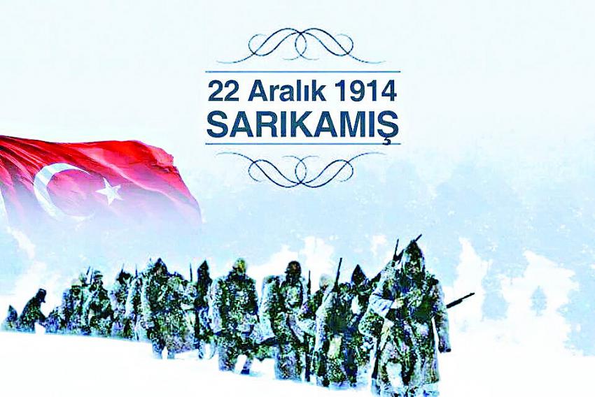 Sarıkamış Şehitleri rahmetle anılıyor