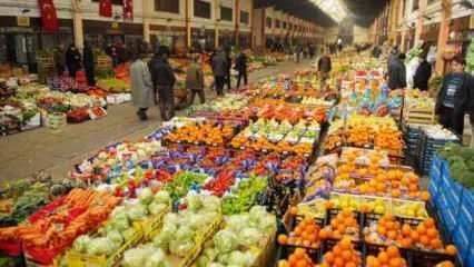 Sebze ve meyve halde bile el yakıyor Değil ki  Pazarda Manavda