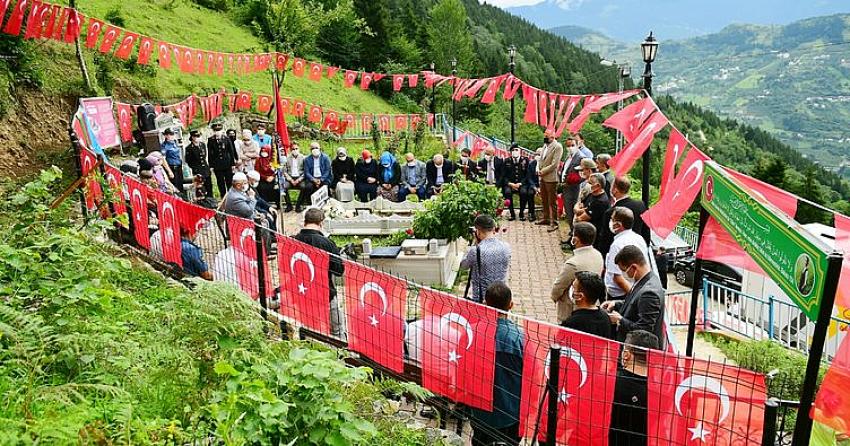 Şehit Eren Bülbül şehadetinin 4. yılında mezarı başında anıldı