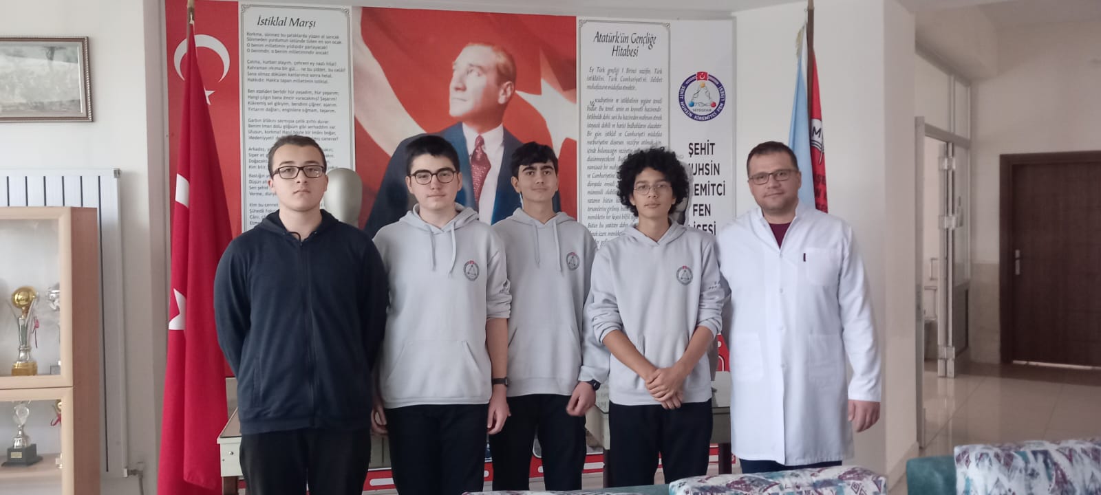 Şehit Muhsin Kiremitçi Fen Lisesinden TÜBİTAK BAŞARI