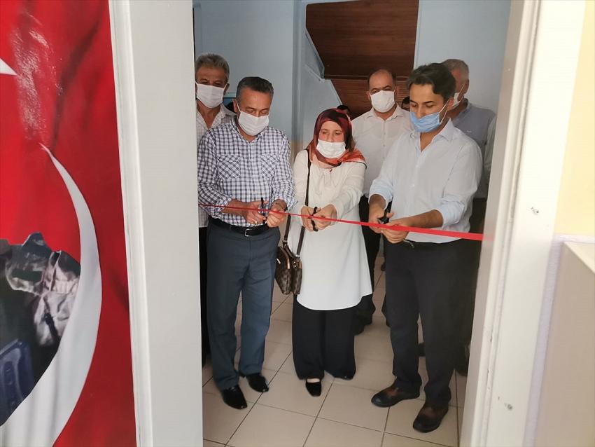  Şehit Okan Altıparmak Kütüphanesi'nin açılışı yapıldı