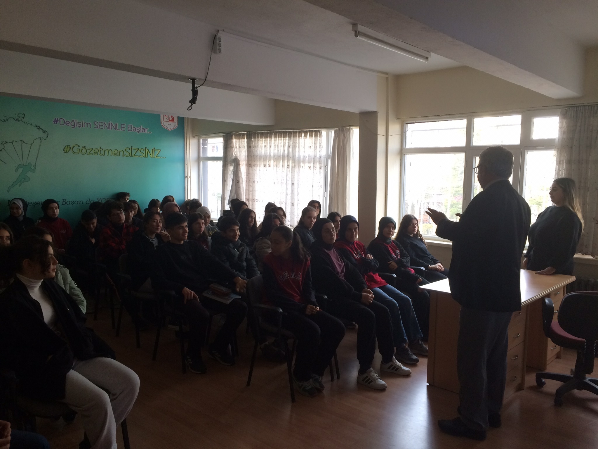 SEYDİŞEHİR ANADOLU LİSESİ ELTiS SINAV MERKEZİ OLDU