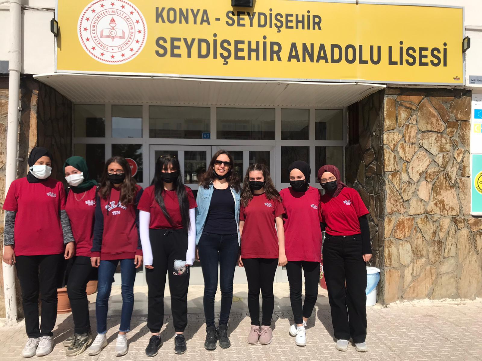 Seydişehir Anadolu Lisesinden  bitmeyen Enerji Aydınlık Gelecek projesi