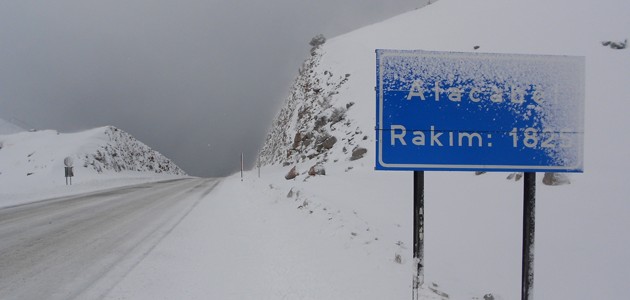 SEYDİŞEHİR– ANTALYA YOLU İÇİN KAR UYARISI YAPILDI