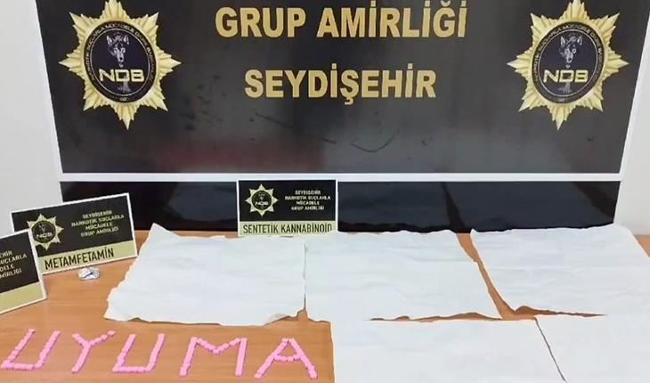 Seydişehir  Antalya yolunda uyuşturucu operasyonu