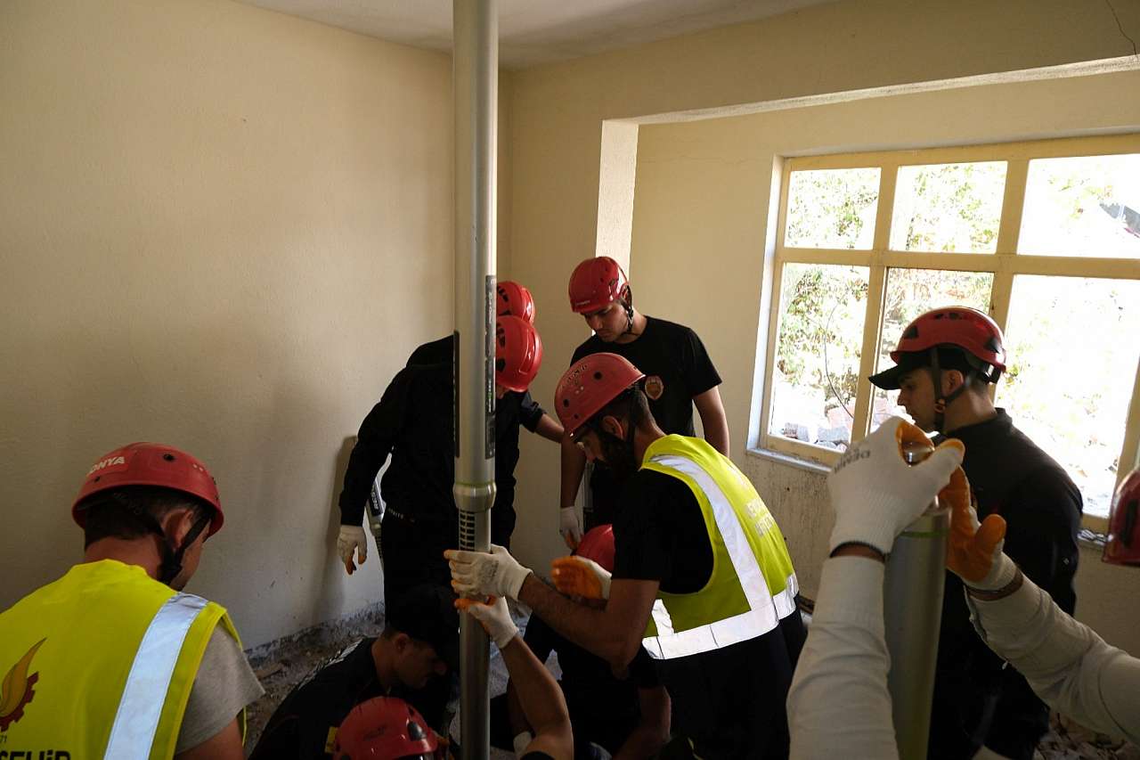 Seydişehir'de acil durum ve afet eğitimi  yapıldı