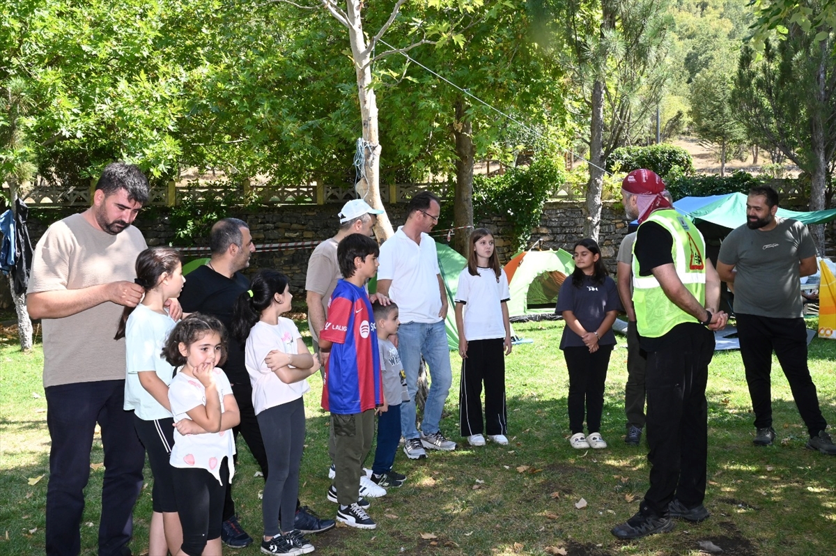 Seydişehir'de Baba Çocuk Kampı Düzenlendi