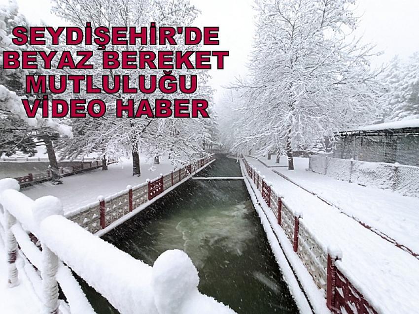 Seydişehir'de beyaz bereket mutluluğu VİDEOHABER
