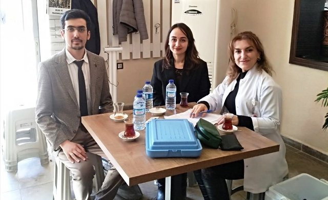 Seydişehir'de emeklilere sağlık taraması yapıldı
