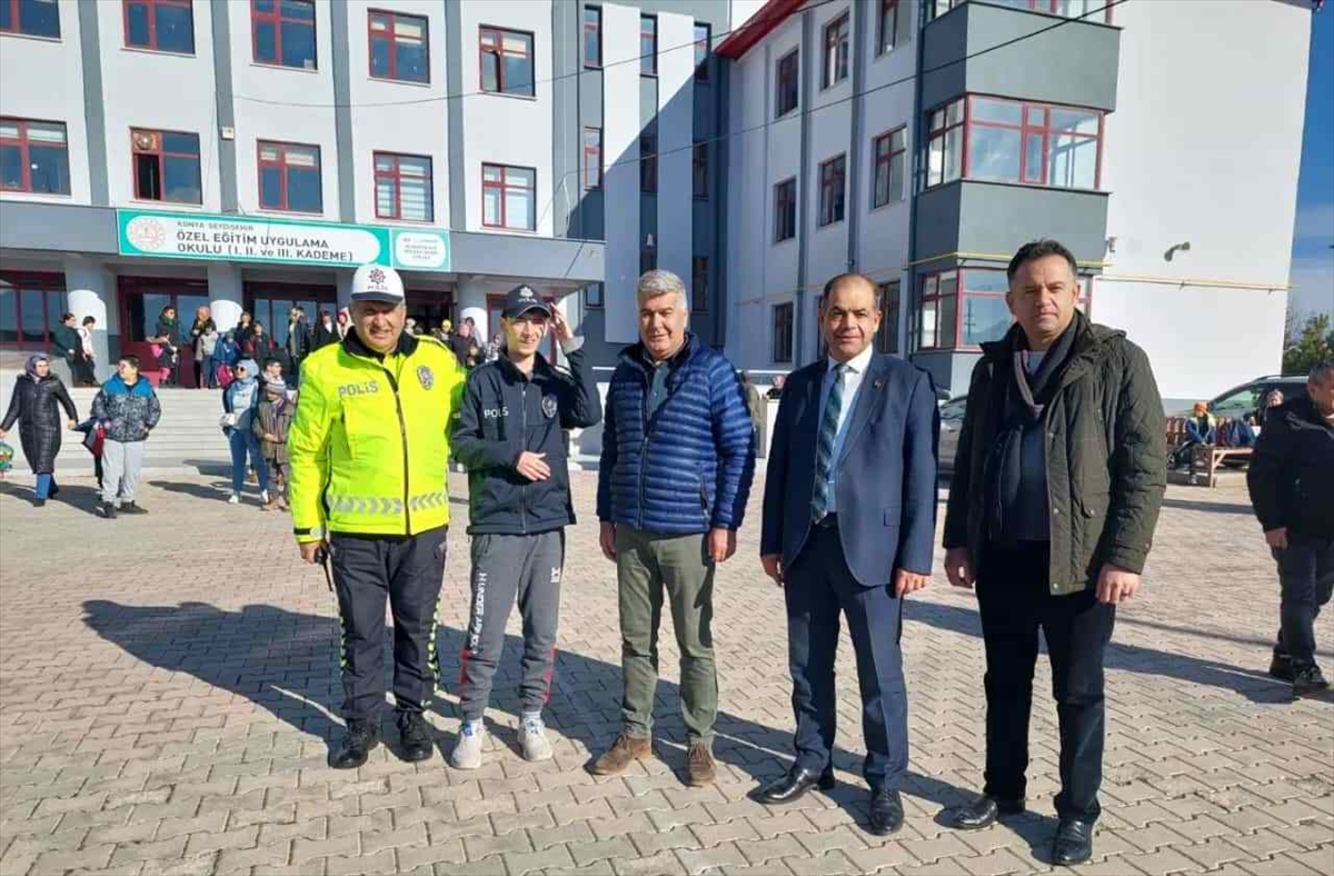 Seydişehir'de engelli gencin polis olma hayali gerçekleştirildi