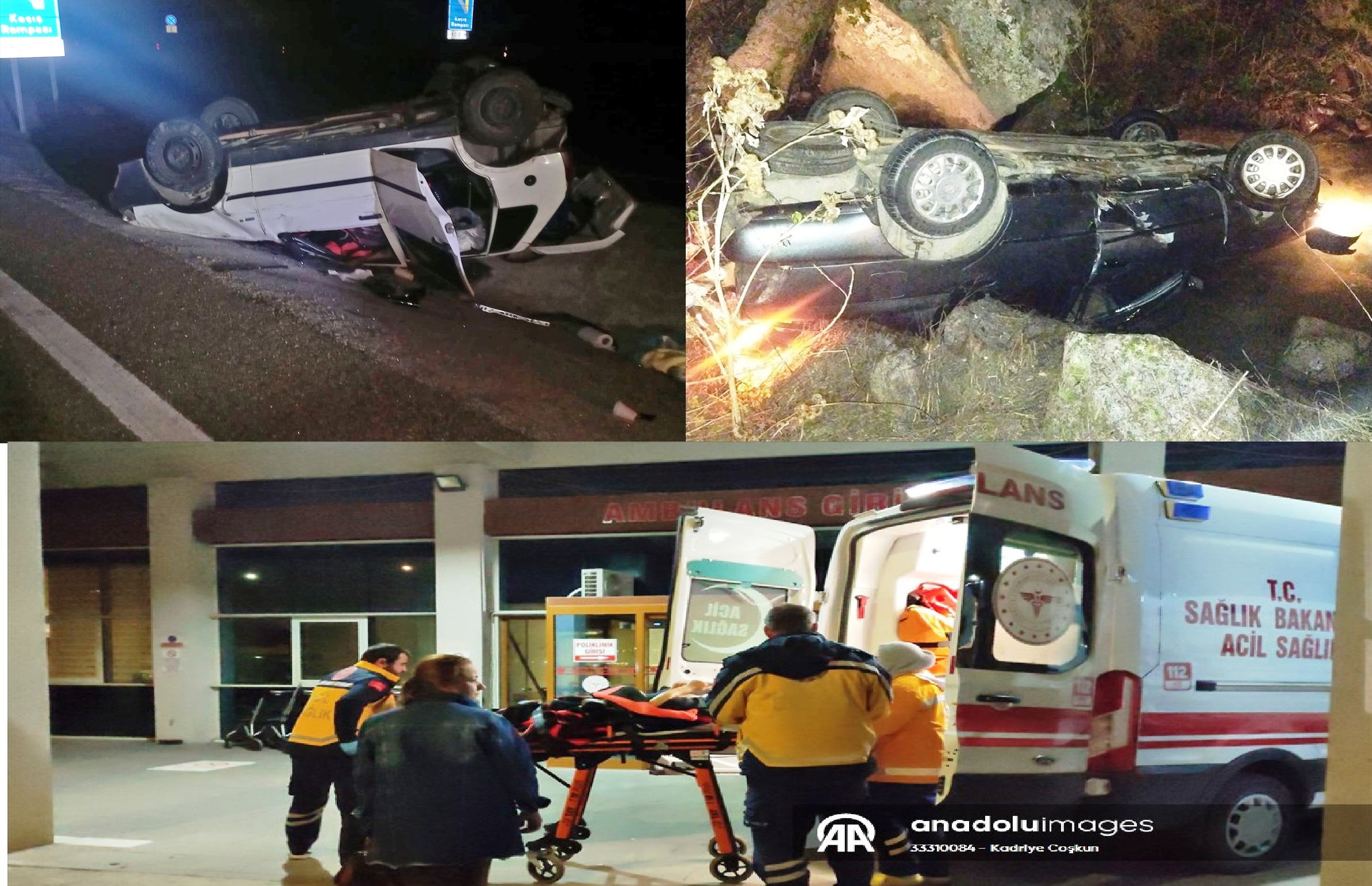 Seydişehir'de İki farklı trafik kazasında 5 kişi yaralandı