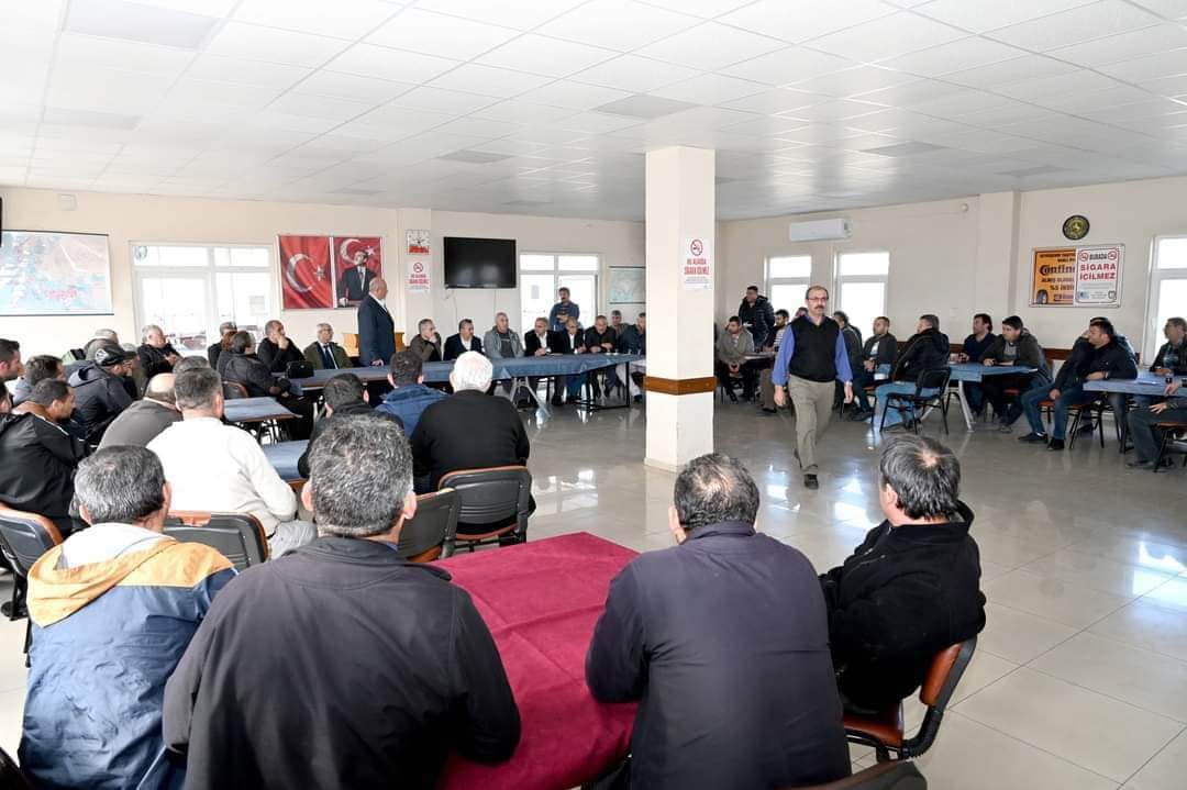 Seydişehir'de kamyoncu esnafının sorunları konuşuldu