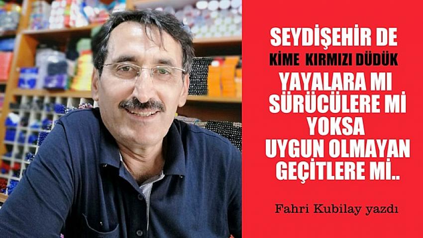 Seydişehir'de kime kırmızı düdük? Yayaya mı sürücüye mi uygun olmayan geçitleri mi?