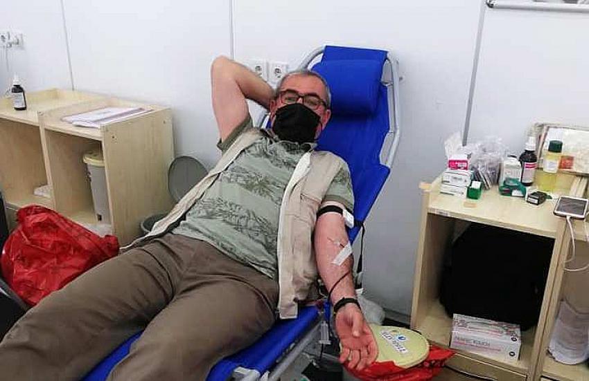  Seydişehir'de  Kızılayım kan bağışı kampanyası devam 