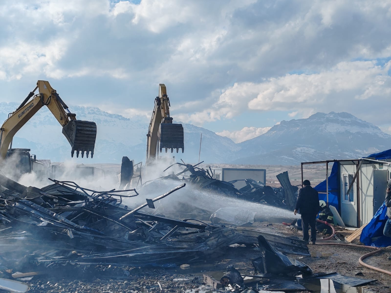 Seydişehir'de Korkutan Yangın