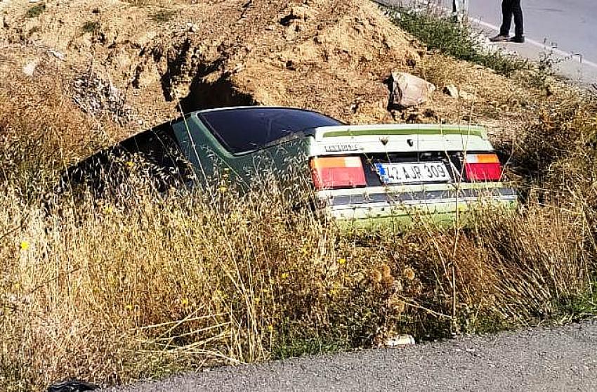 Seydişehir de maddi hasarlı kaza