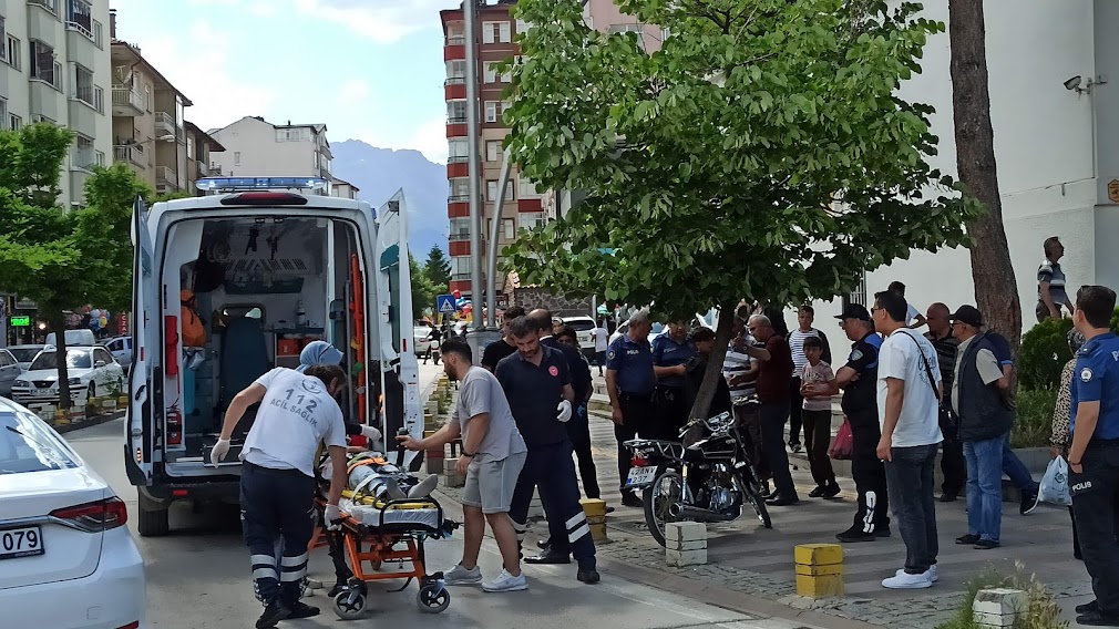 Seydişehir'de motosiklet kazası: 1 yaralı