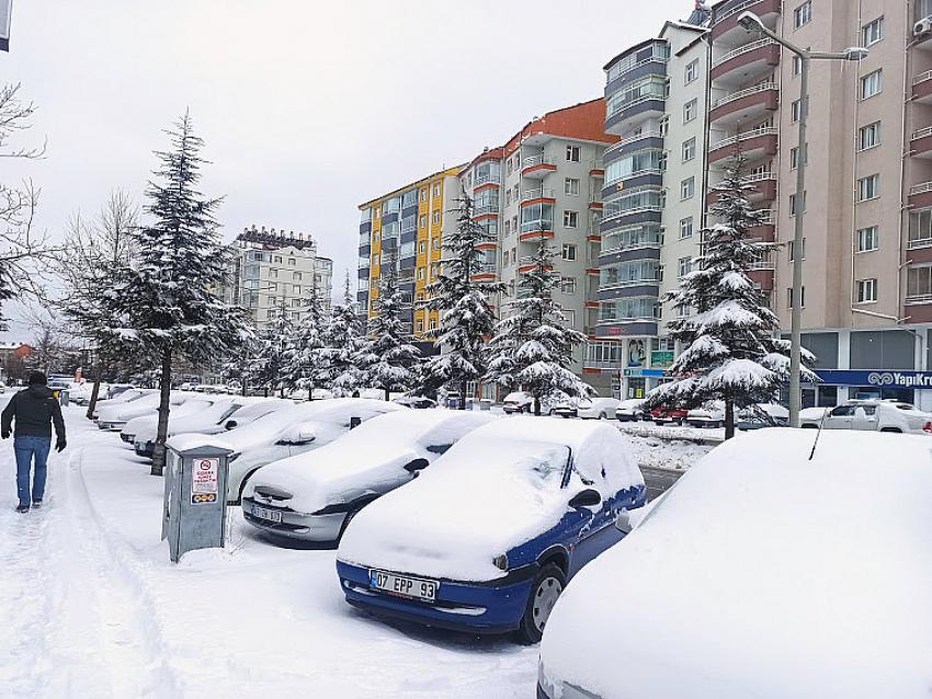 Seydişehir'de  Okullar Çarşamba  günüde  tatil edildi
