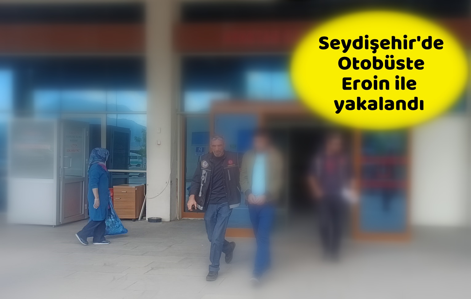 Seydişehir'de Otobüste Eroin ile yakalandı