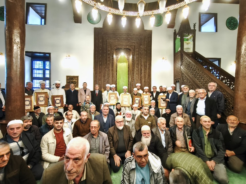 Seydişehir'de Ramazan Mukabelesi Tamamlandı, İmam Hatiplere Plaket  Verildi