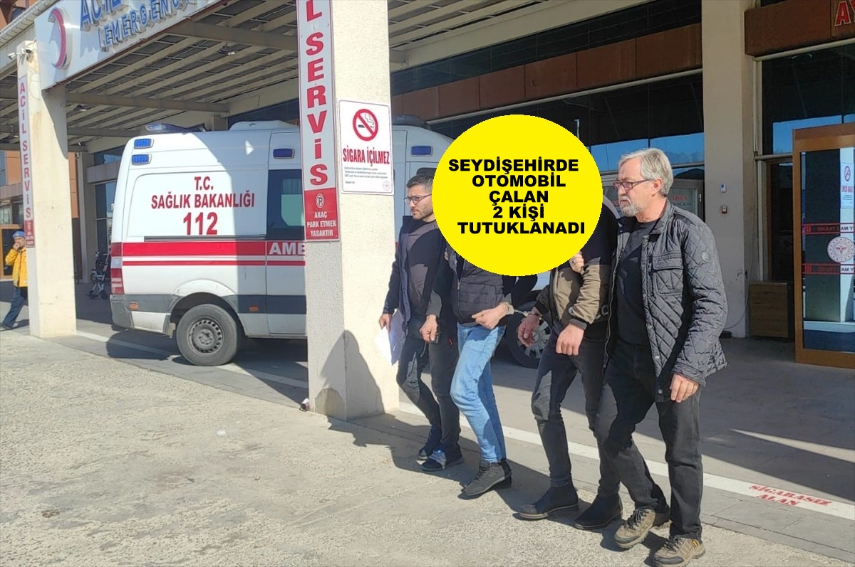 Seydişehir'de  sanayiden araç çalınmasıyla ilgili 2 zanlı tutuklandı