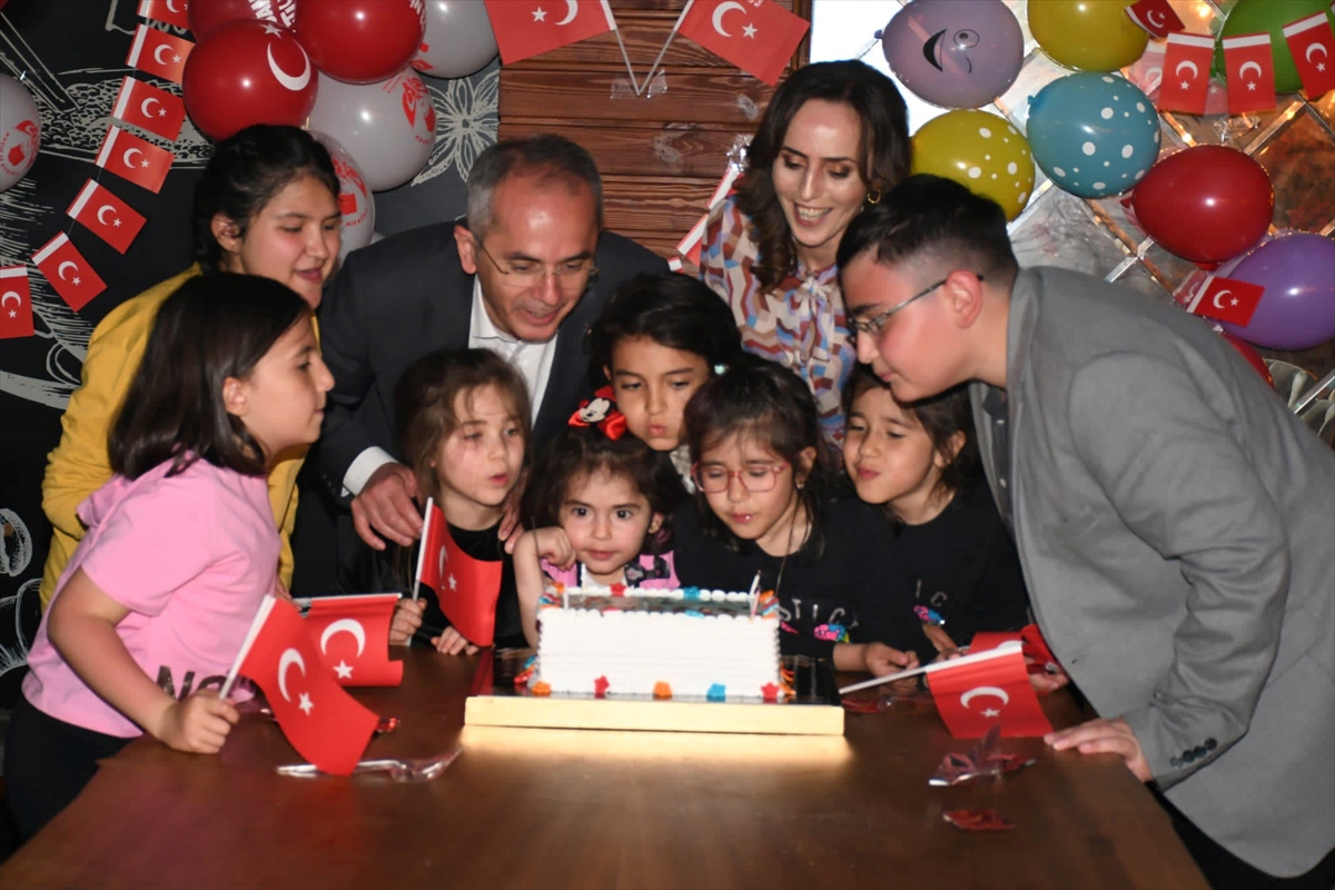 Seydişehir'de şehit çocuklarına bayram kutlaması