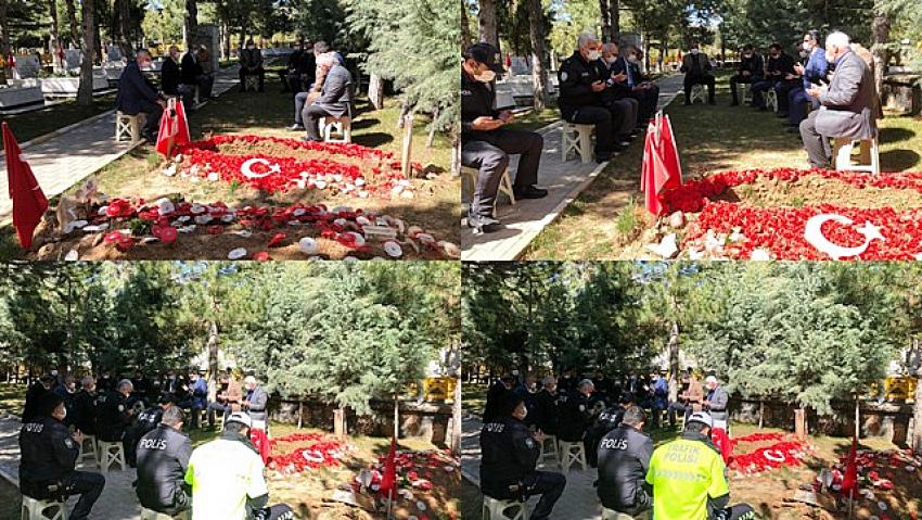 Seydişehir'de şehit polisler unutulmadı