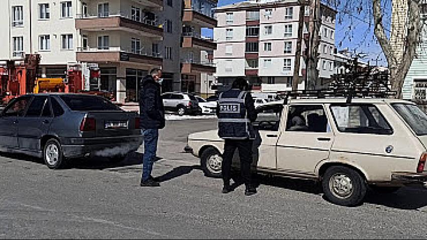 Seydişehir'de sokağa çıkma yasağı  uygulaması