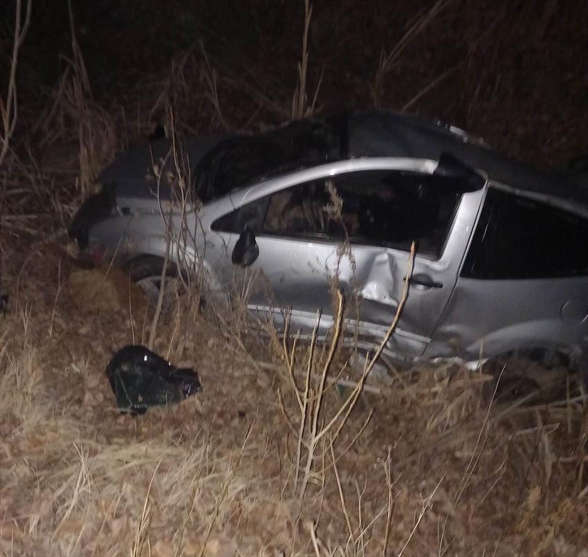 Seydişehir'de takla atan otomobildeki 2 kişi yaralandı