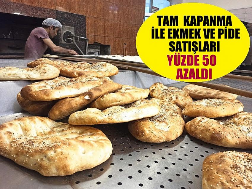 Seydişehir'de Tam Kapanma ile Ekmek satışları yüzde 50 düştü