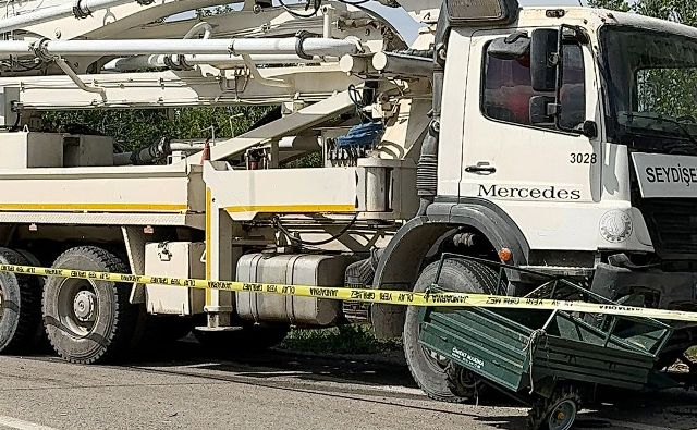 Seydişehir'de  Meydana   gelen trafik kazasında: 1  kişi  hayatını kaybetti