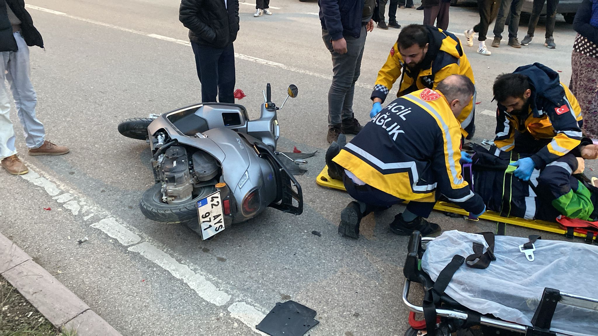 Seydişehir’de Trafik Kazası: 1 Yaralı