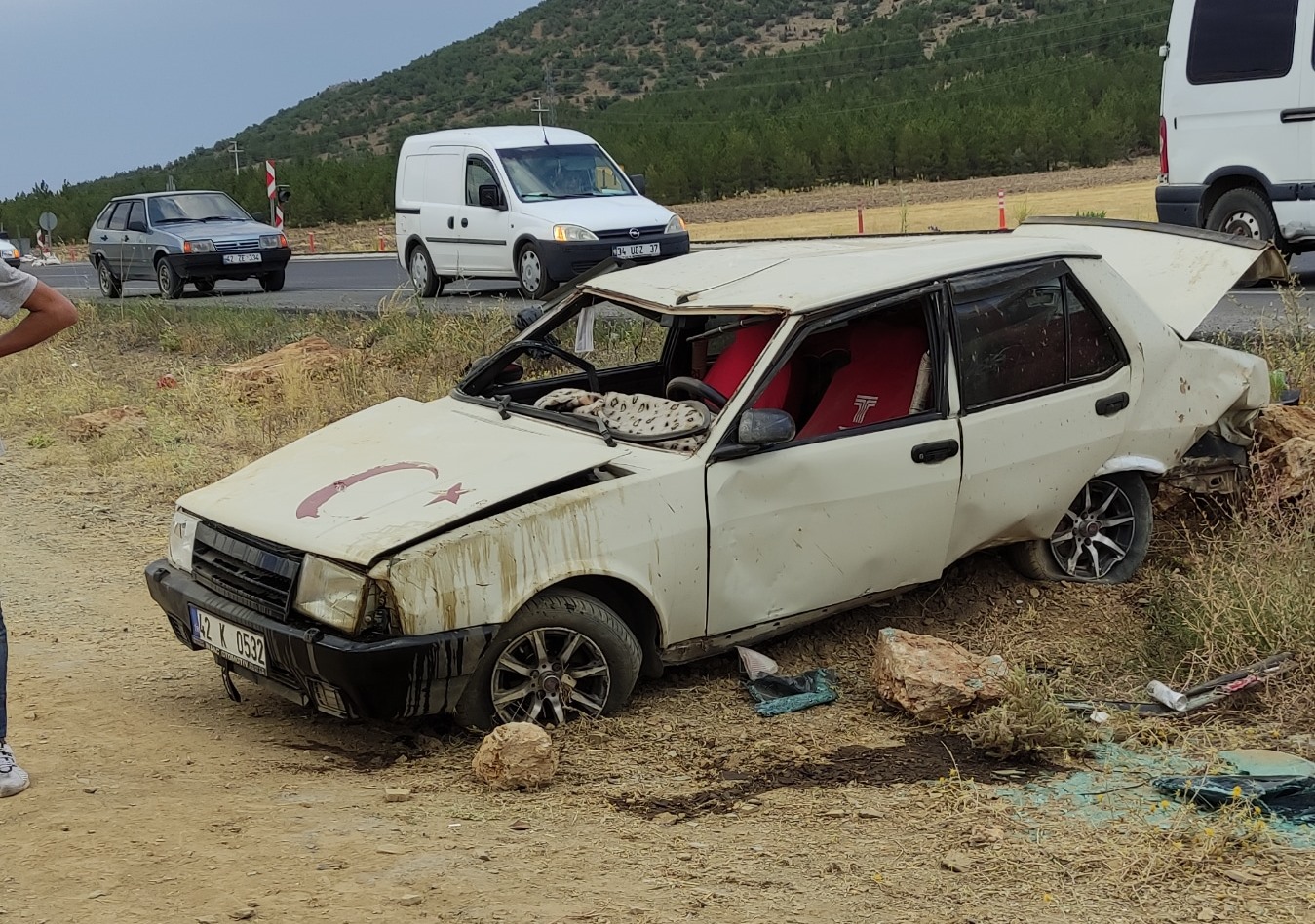 Seydişehir’ de Trafik Kazası 2 Yaralı
