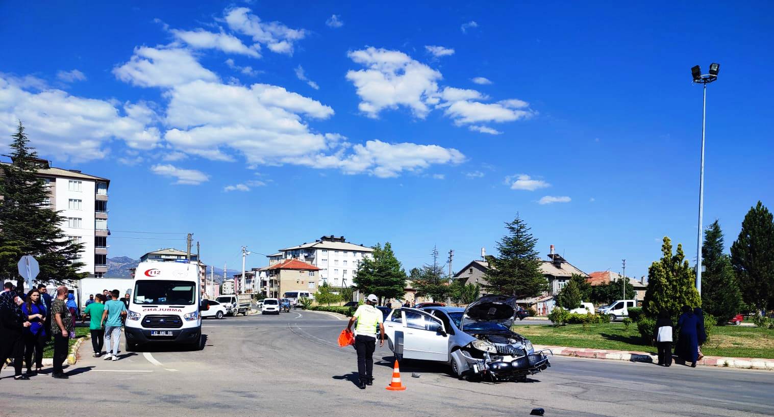 Seydişehir'de trafik kazası: 1 yaralı    