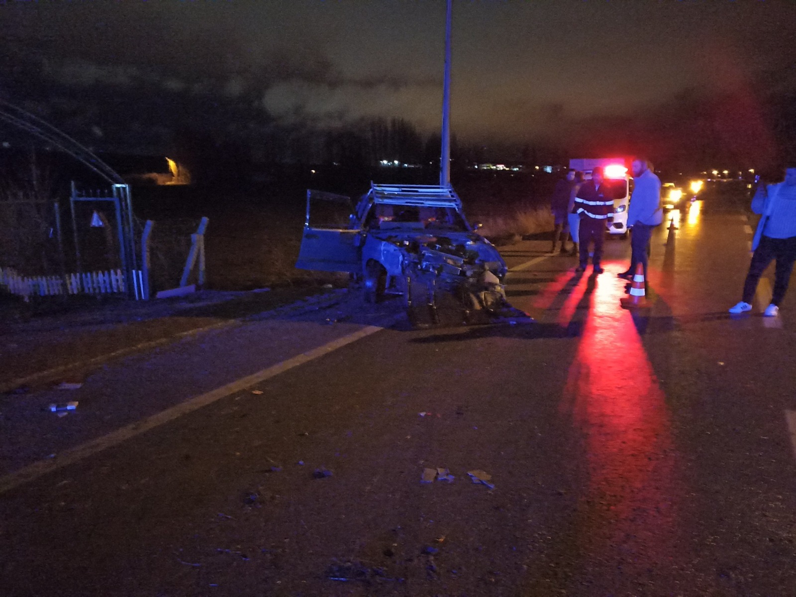 Seydişehir’ de Trafik Kazası 2 yaralı