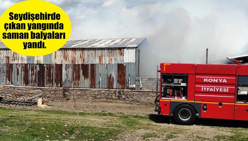 Seydişehir'de yangın