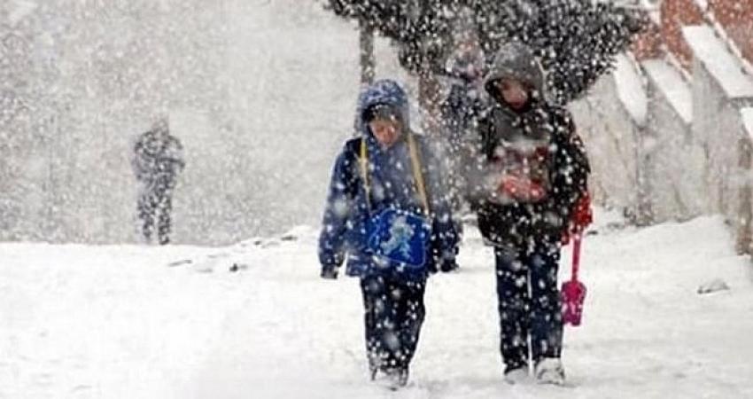 Seydişehir'de yüz yüze eğitime kar engeli! 