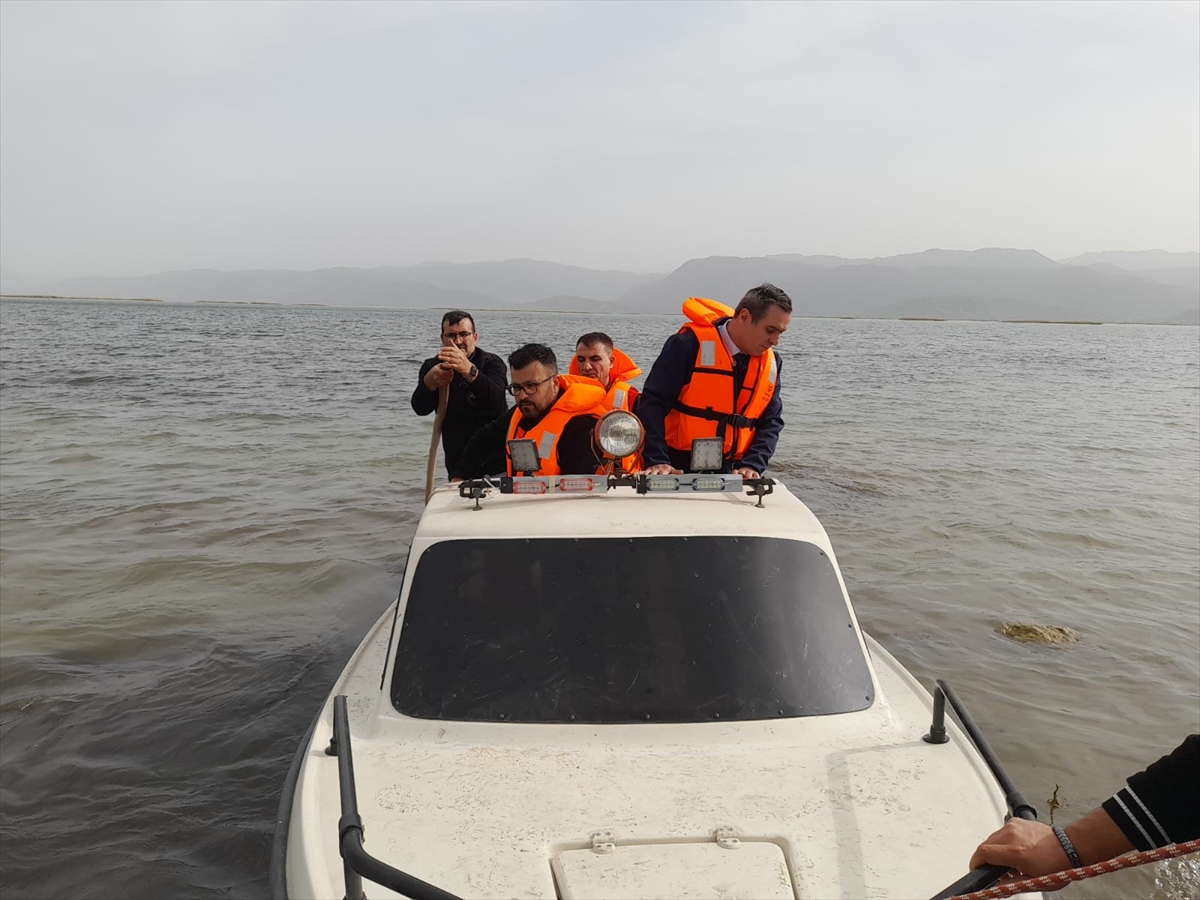 Seydişehir'deki Suğla Gölü'nde denetim yapıldı